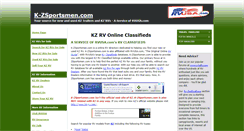 Desktop Screenshot of k-zsportsmen.com